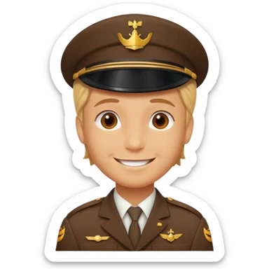 Animal crossing character, "petit prince" sticker