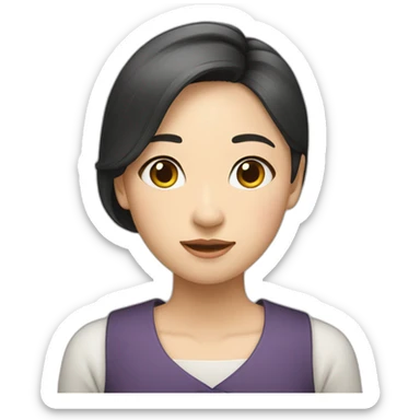 港区女子 sticker