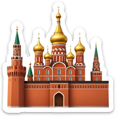 Kremlin. Moscow sticker