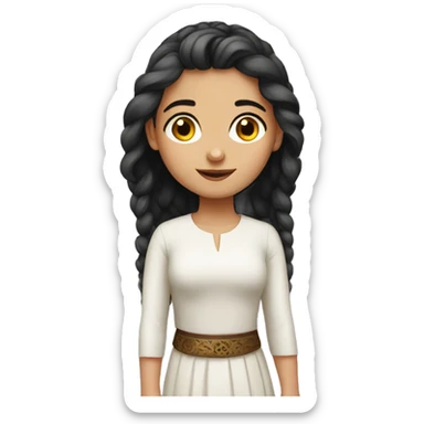 Armenian girl sticker