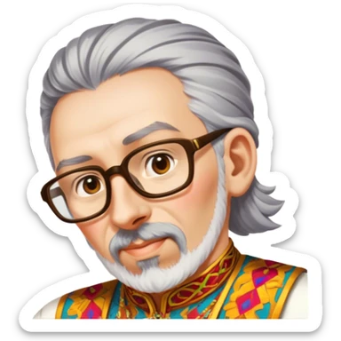 Folkloric Dancer sticker