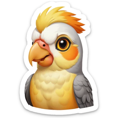 Cockatiels  sticker