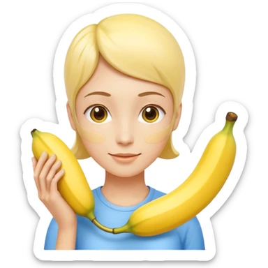 Les kiné banane sticker