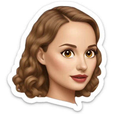 Natalie Portman sticker
