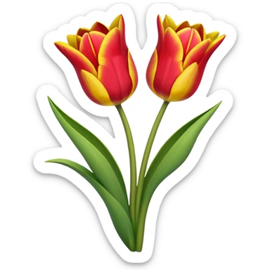 Tulipanes  sticker