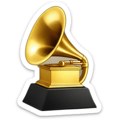 Grammy award sticker