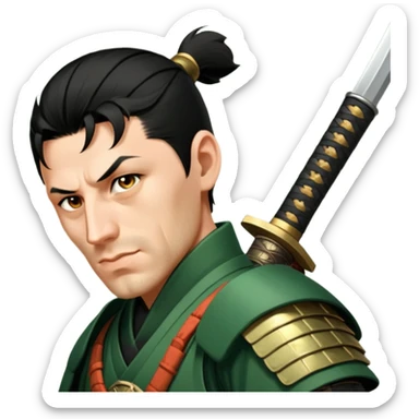 Samurai Sentry sticker