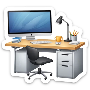 office desk sticker