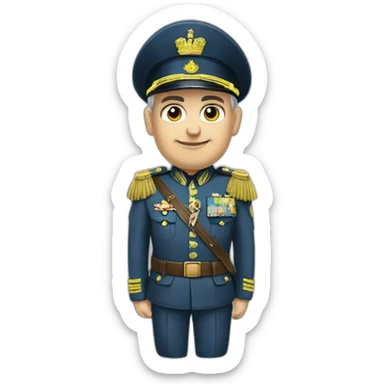 Colonel of the Security Service of Ukraine sticker