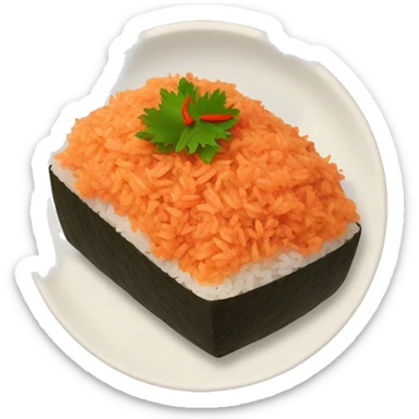 spicy tuna crispy rice sticker
