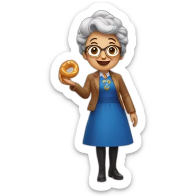 auntie annes sticker