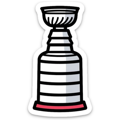 NHL Stanley Cup hockey championship trophy sticker