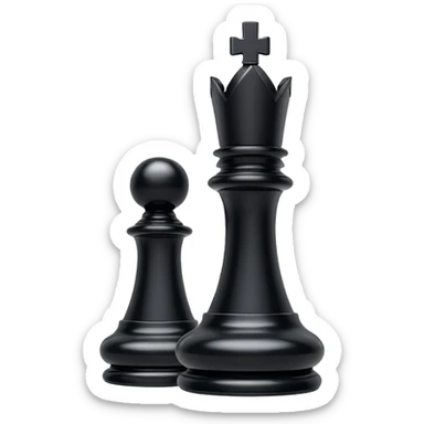 black castle chess sticker