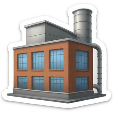 industrial building sticker