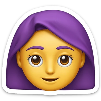 🩷bu emoji rengini lila renk yap sticker