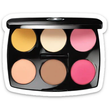 chanel makeup compact sticker
