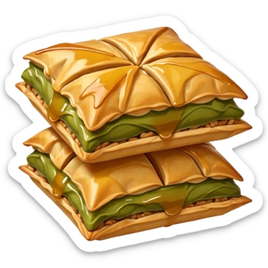 baklava sticker