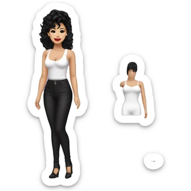 Selena Quintanilla outfit sticker