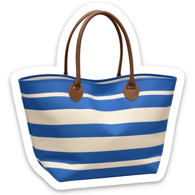 beach tote sticker