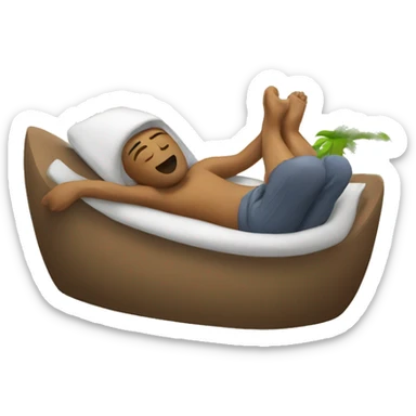 Relaxation sticker