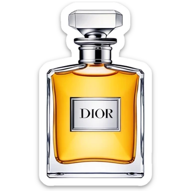 Dior parfum sticker
