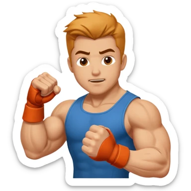 Mark from "G-force" doing fist pump. sticker