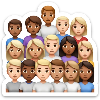 motivated humans sticker