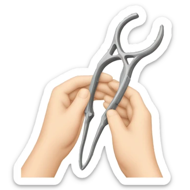 forceps obstetrical tool sticker