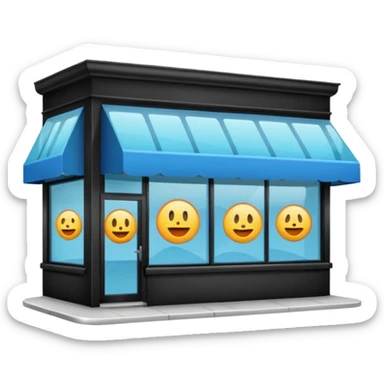 shop or mall sticker