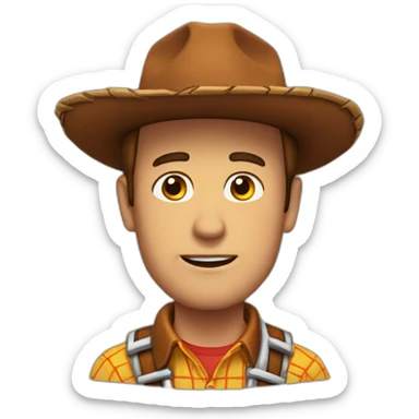 Woody sticker