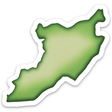 map of lebanon sticker