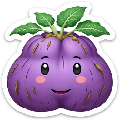 taro potato sticker