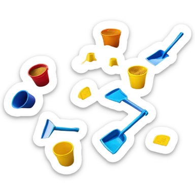 Sandkasten sticker