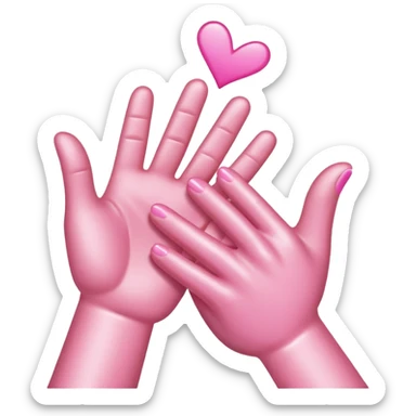 Pinky promise emoji  sticker