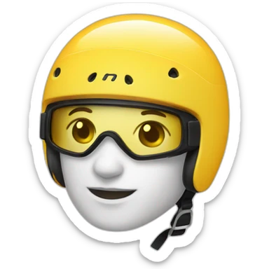 free style ski sticker