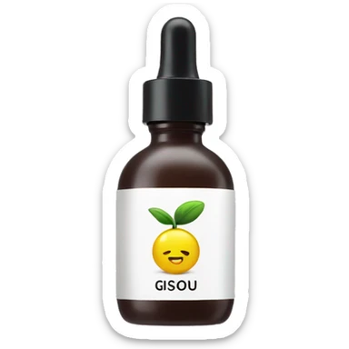 Gisou hair oil sticker