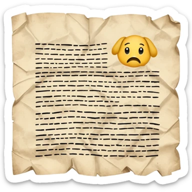 complaint document sticker