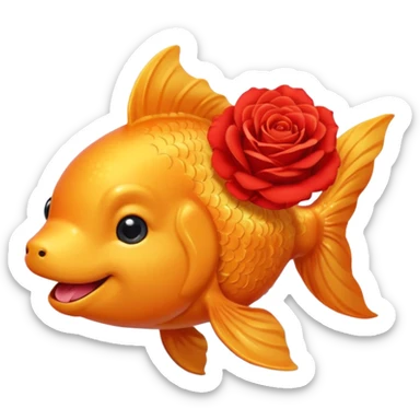 🐟  🐶  🌹 sticker