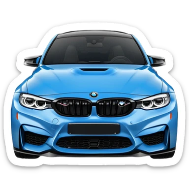 bmw m3 g80 face sticker