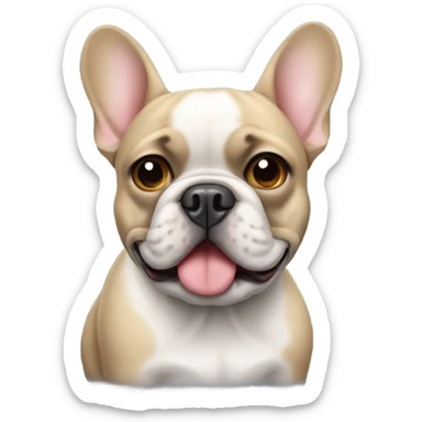 French bulldog sticker