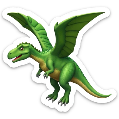 Flying dainosar  sticker