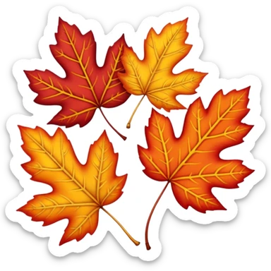 Autumn vibe sticker