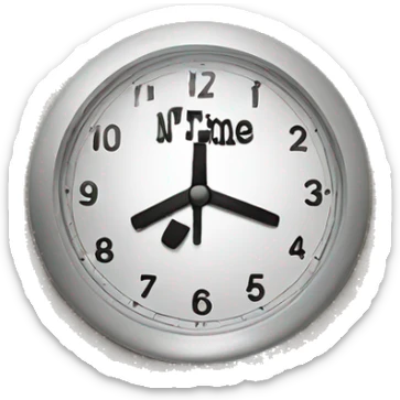 NTTL and an acronym meaning : No Time To Lose sticker