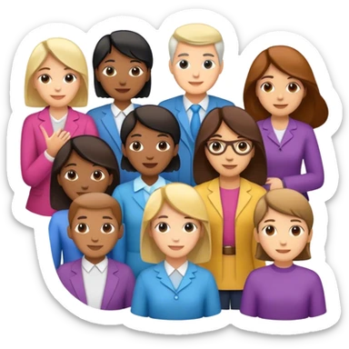 Gender equality and social inclusion  sticker