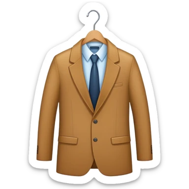 Coat hanger  sticker