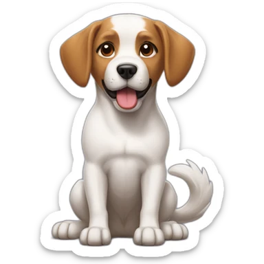 dog-karateka sticker
