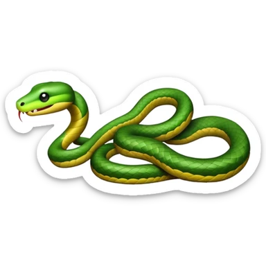 slither.io snake sticker