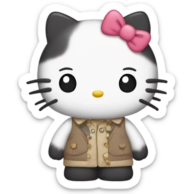 Hello kitty tierno sticker