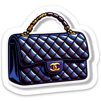 Chanel classic bag sticker