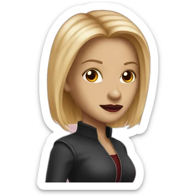 Buffy the vampire slayer sticker